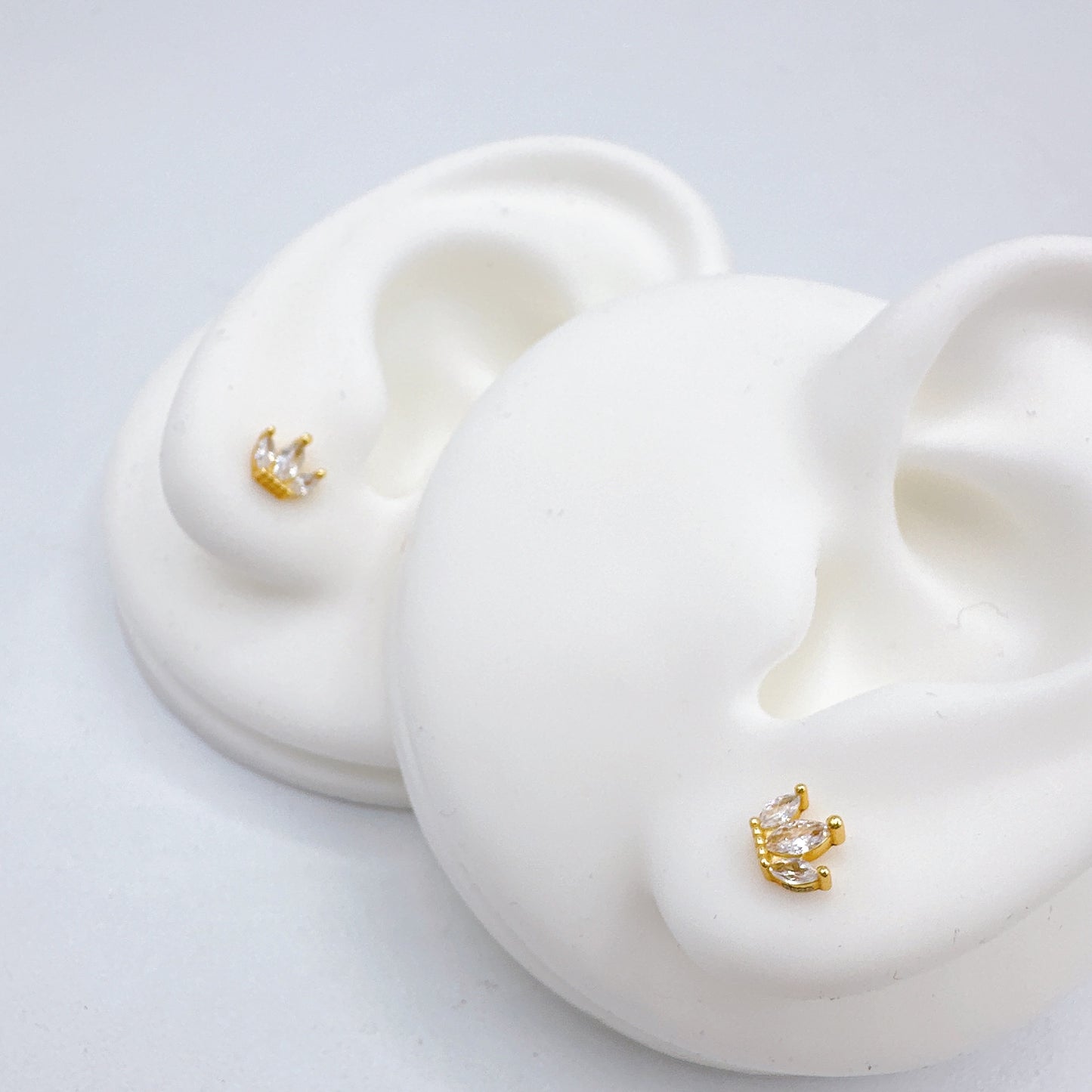 Zircon Crown Earrings