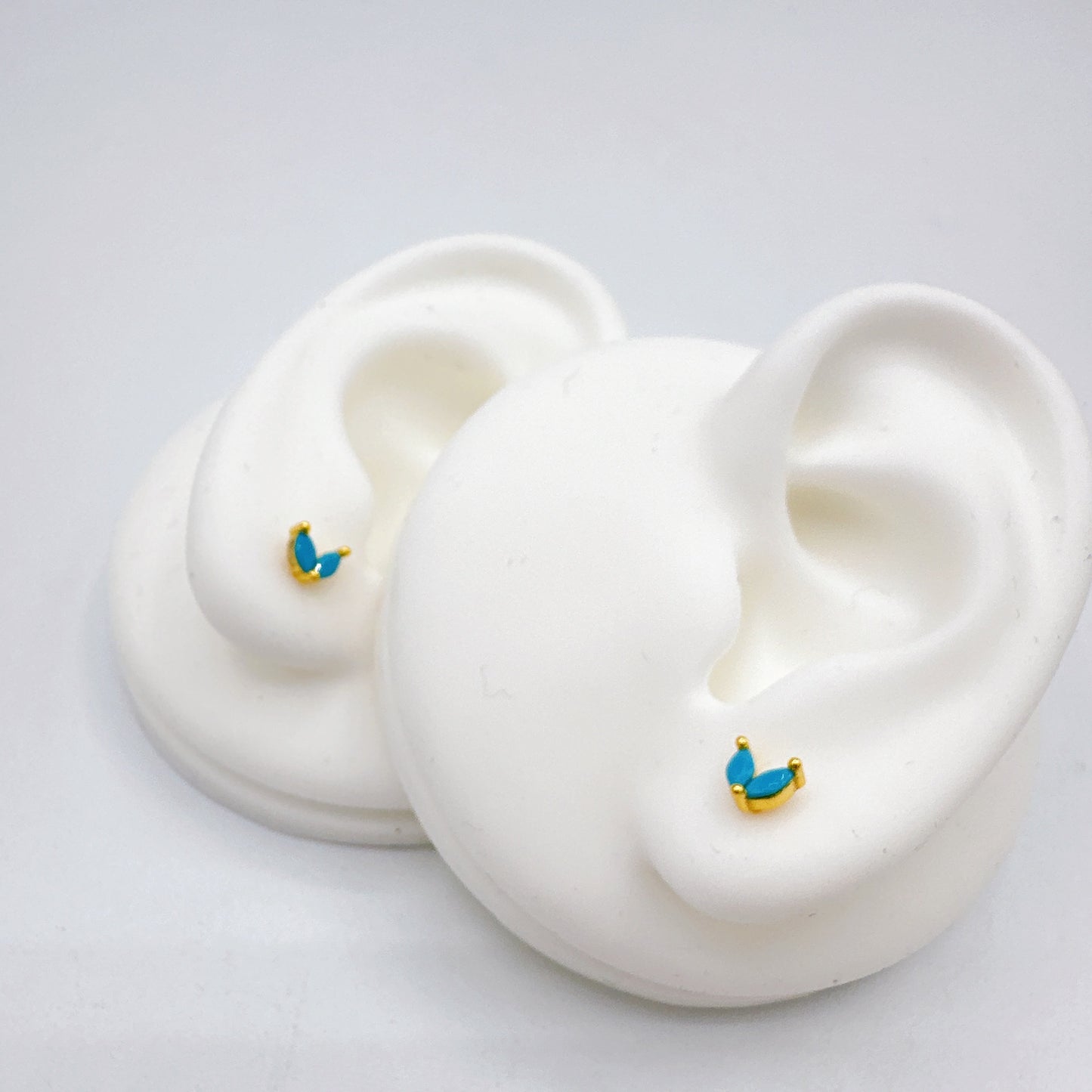 Double Turqouise Earrings