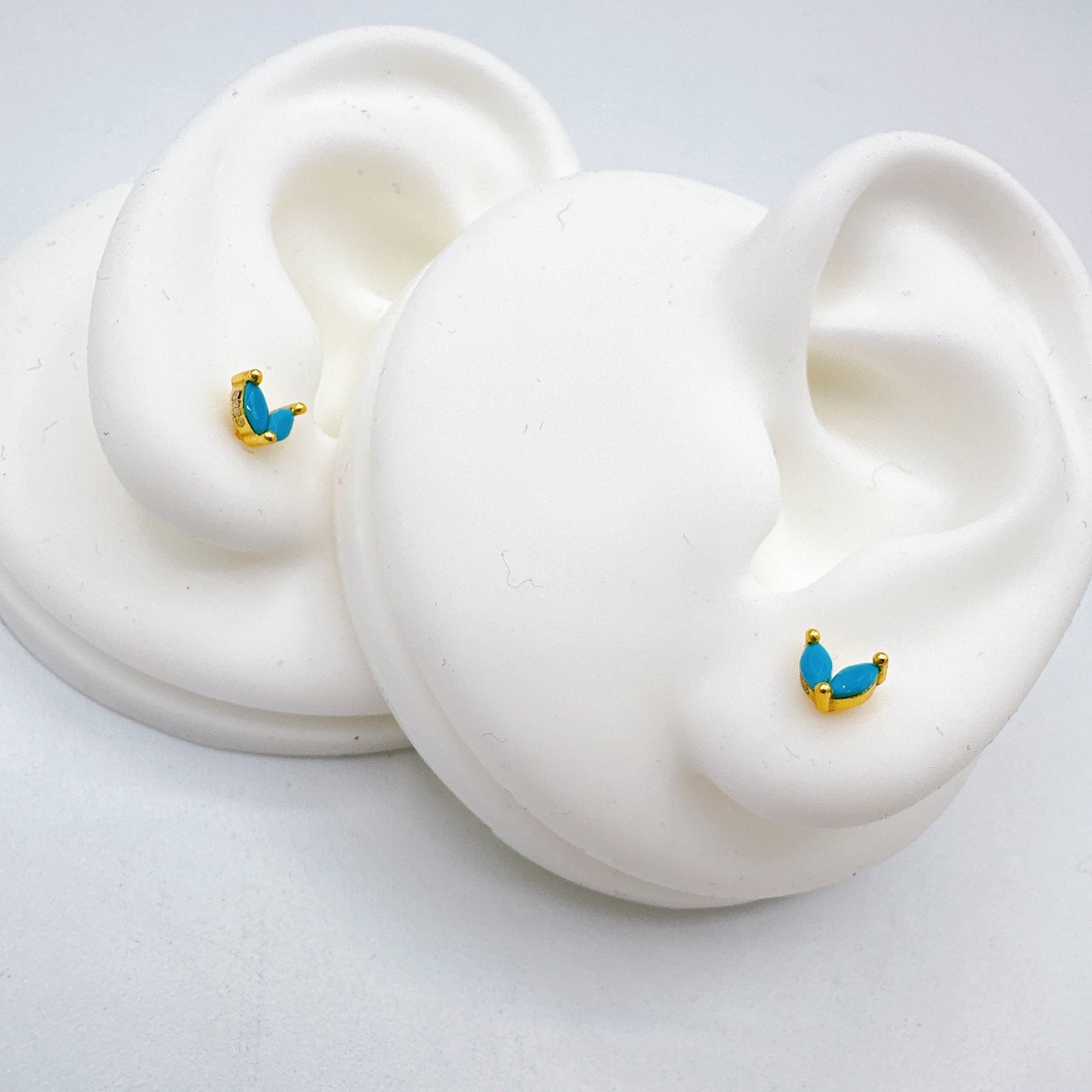 Double Turqouise Earrings