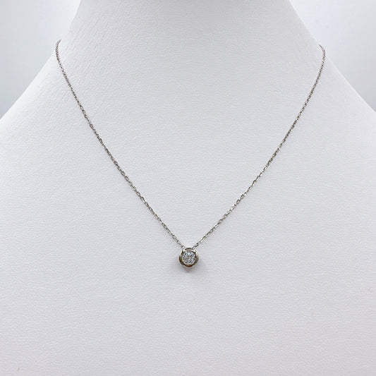Lil Silver Zircon Necklace