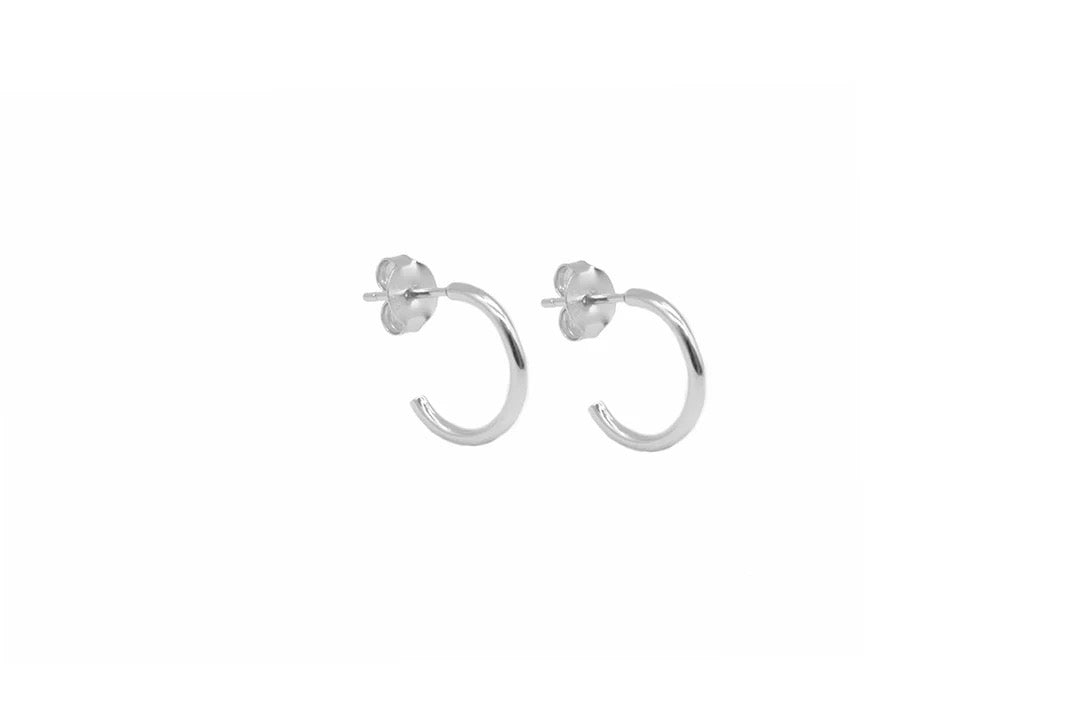 Plain Hoop Studs