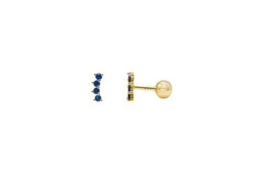 CZ Stone Studs