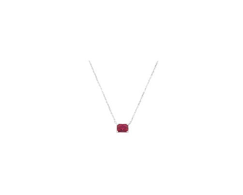 Colored CZ Necklace