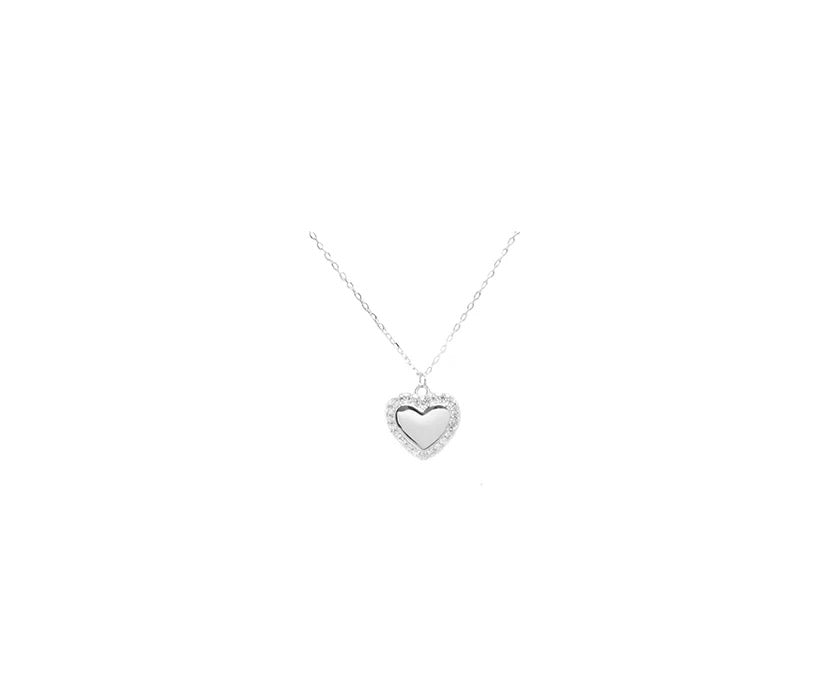 Heart Me CZ Necklace