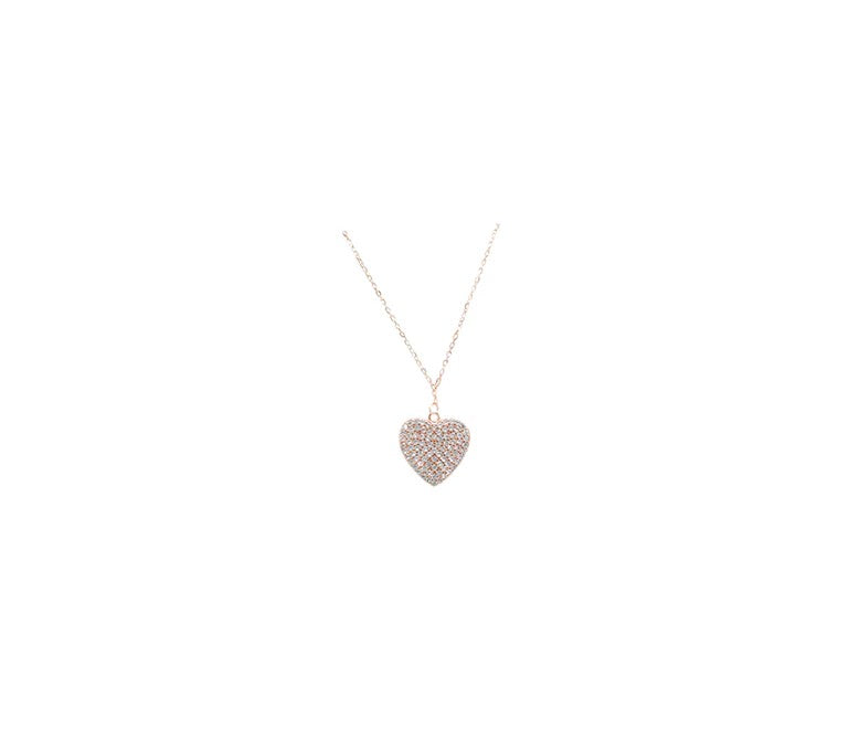 CZ Heart Necklace