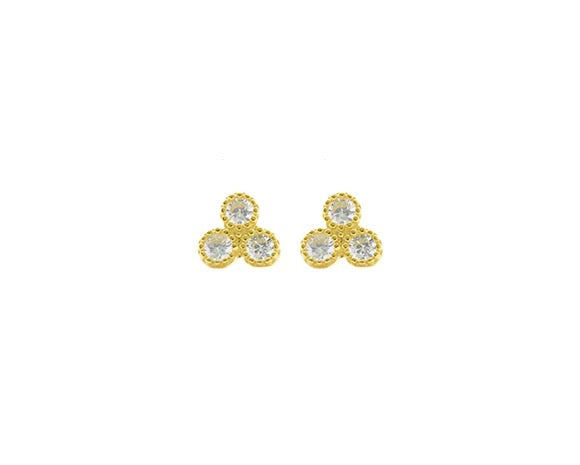 3 Way Leaf Earrings