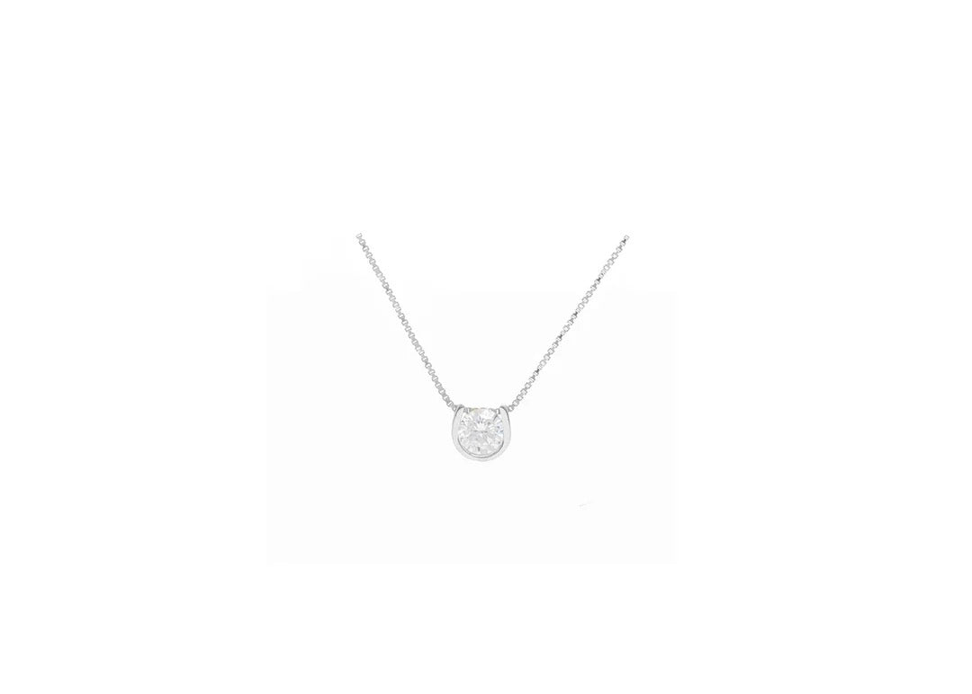 Coated Diamond Necklace