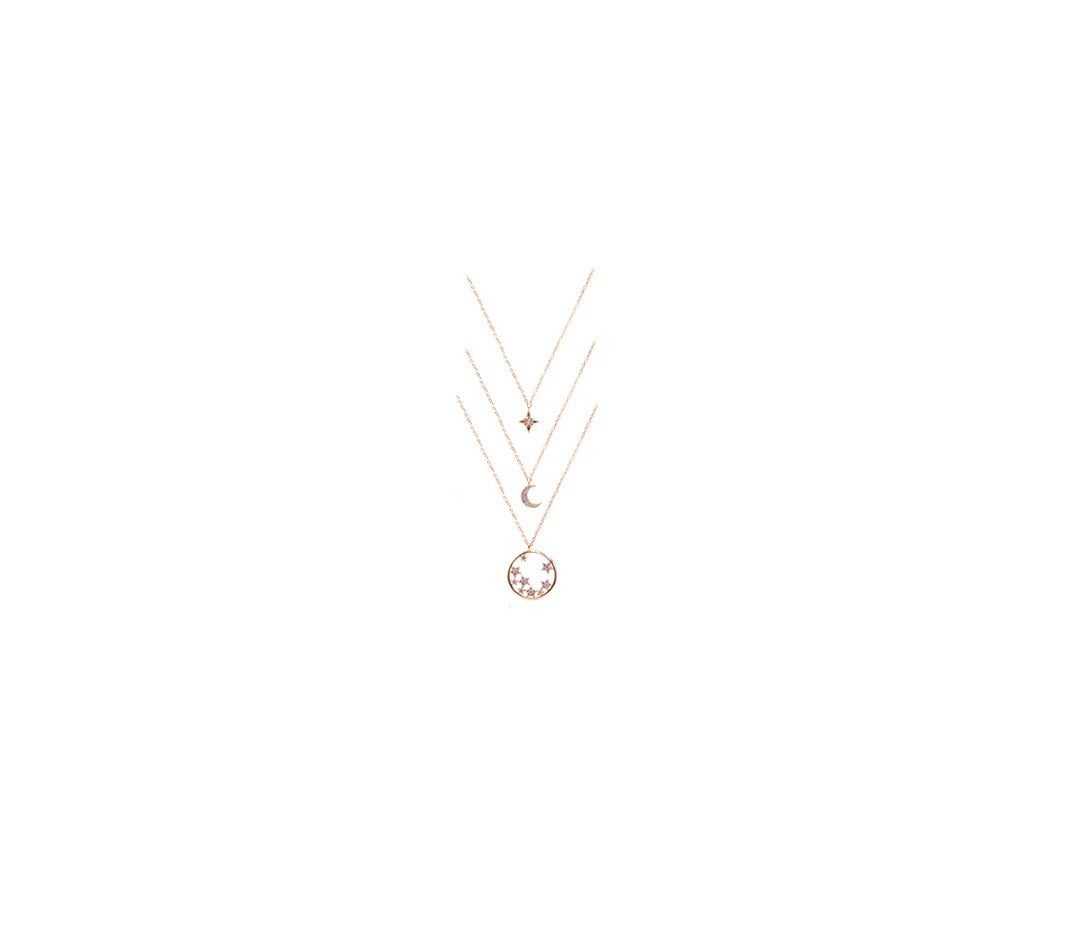 Star Necklace Trio