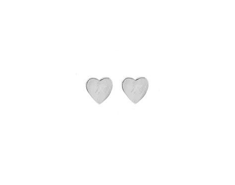 Plain Heart Earrings