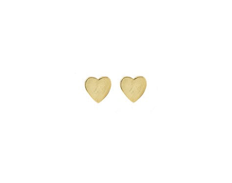 Plain Heart Earrings