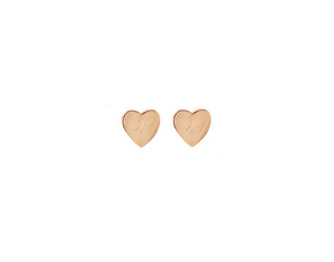 Plain Heart Earrings