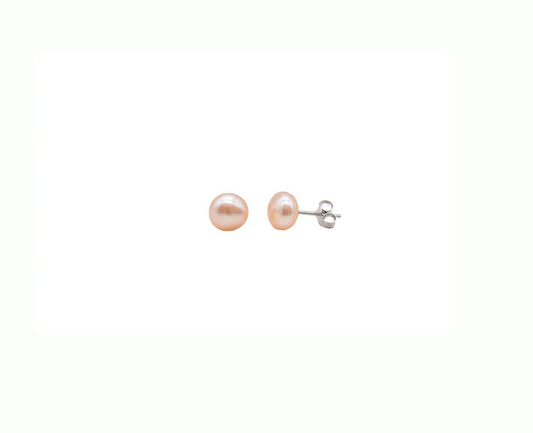 Pink & Blue Fresh Water Pearl Earrings