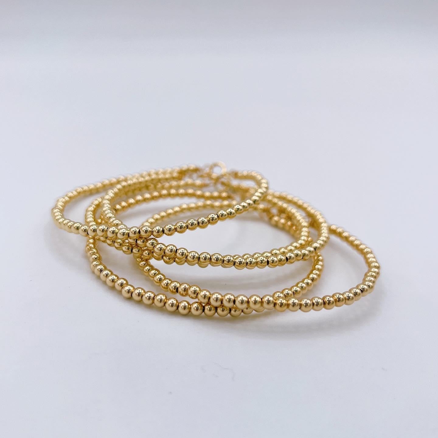 Individual beaded bracelet