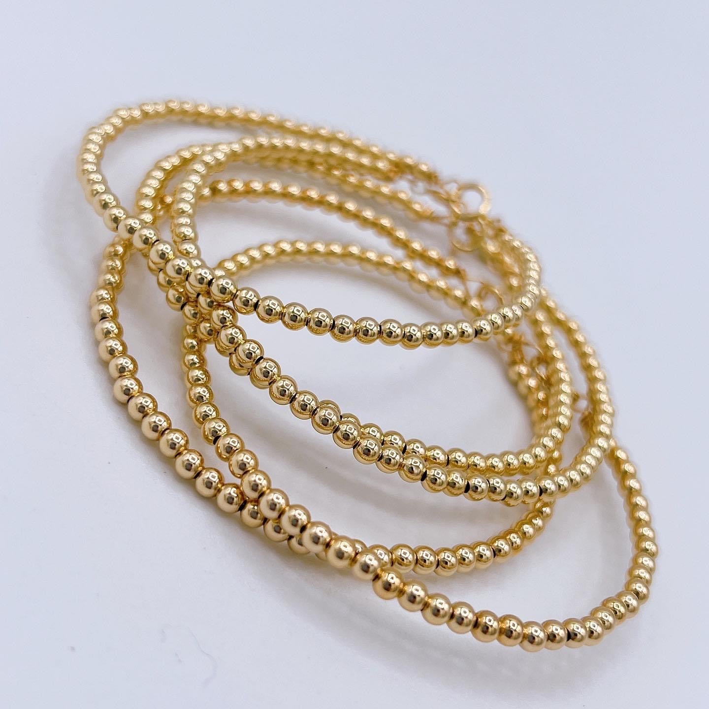 Individual beaded bracelet