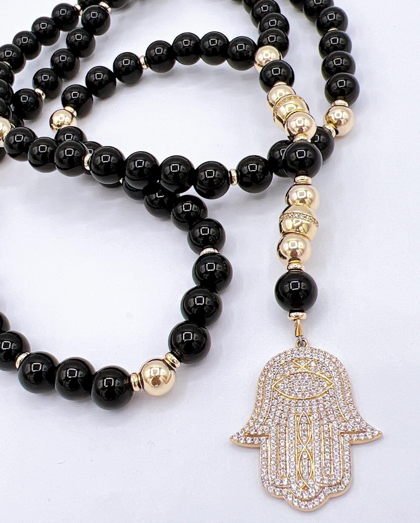 Hamsa Hand Rosary